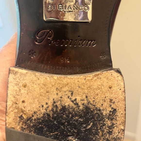 Scarpe di Bianco lace up balmoral oxfords size 9 1/2 - Picture 9 of 12